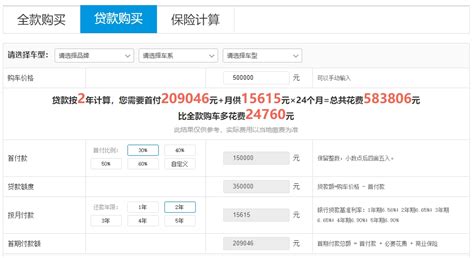 车贷计算器在线计算器,车贷计算器在线计算器2023缩略图